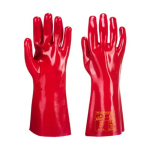PVC Red glove Double Dipped