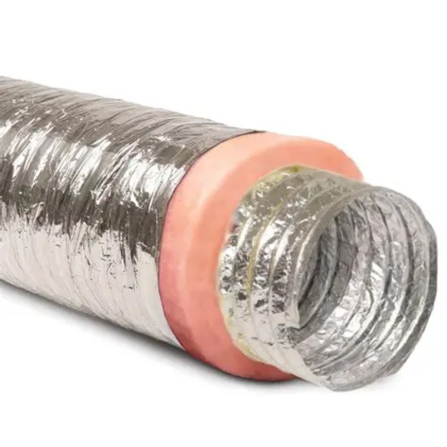 Aluminium flexible duct  insulated 4",6",8",10",12" - Image 3