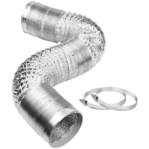aluminium flexible duct non insulated 4 inch Aluminium flexible duct non insulated 4",6",8",10",12" - Image 1
