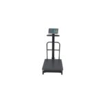 600Kg Digital Platform Scale with Guardrail (Three-Pin, With Wheels)