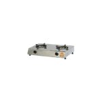 Ramtons Gas Cooker 2 Burner Stainless Steel- RG/544